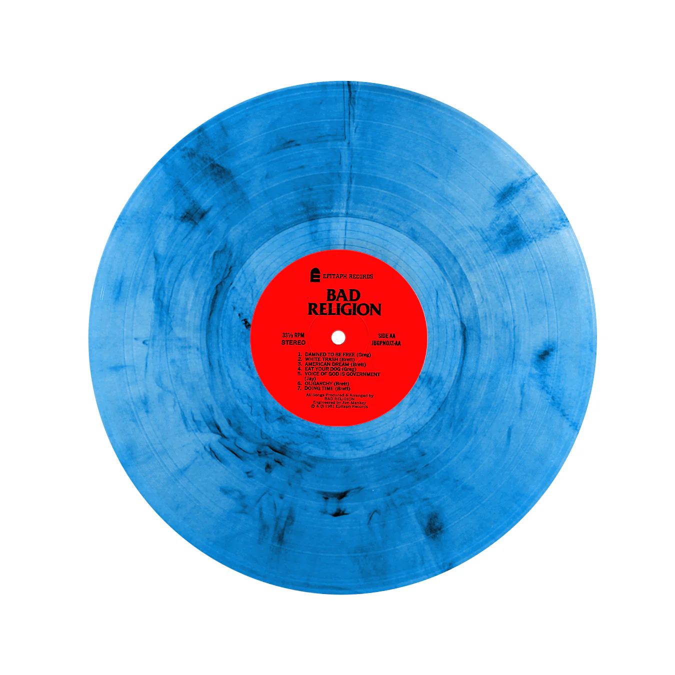 How Could Hell Be Any Worse? LP (Blue/Black) - Image 2