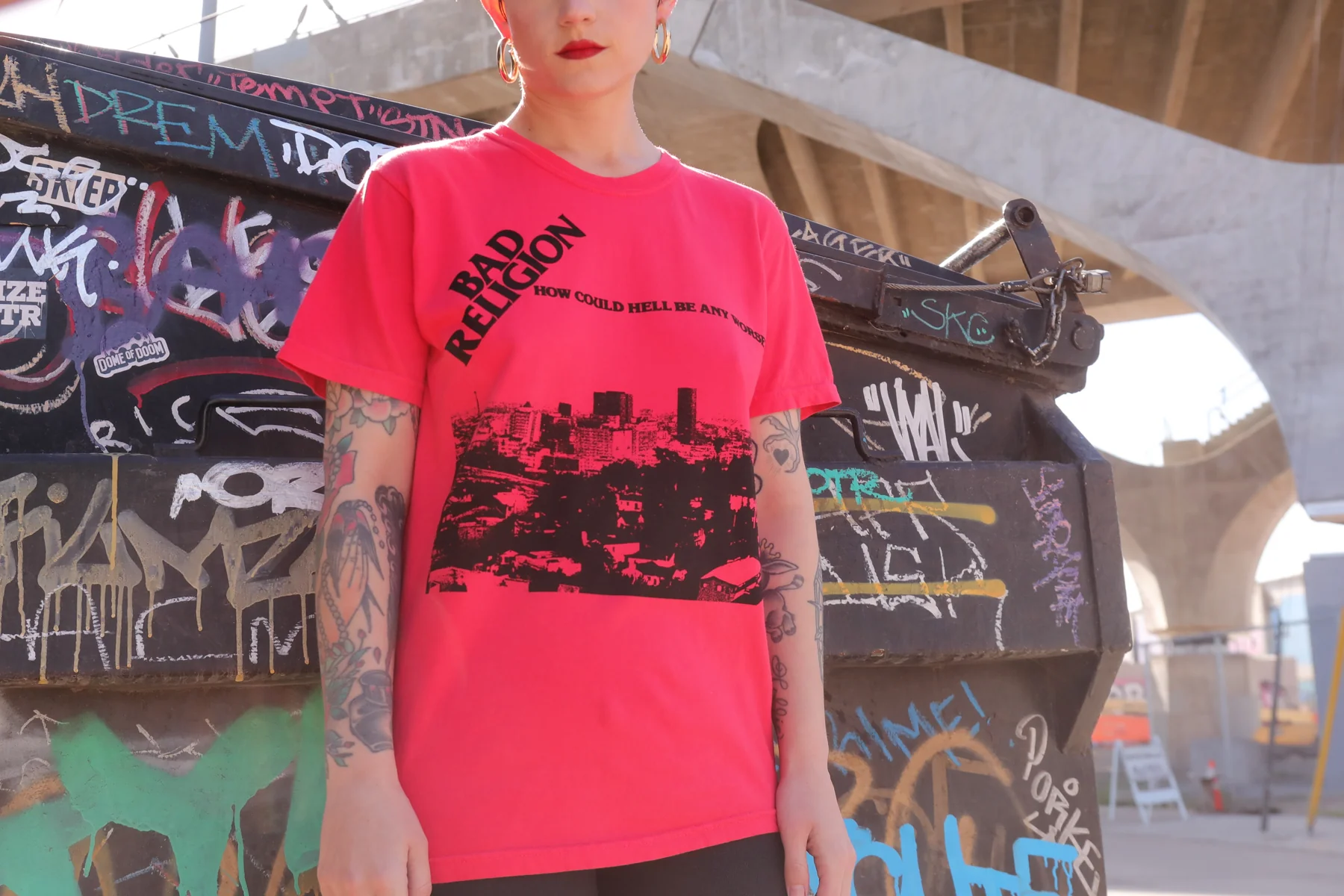 How Could Hell Be Any Worse? T-Shirt (Red) - Image 4