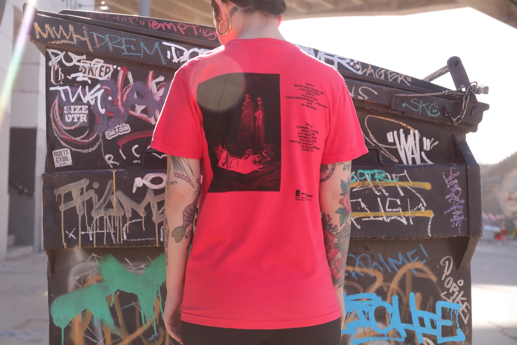 How Could Hell Be Any Worse? T-Shirt (Red) - Image 5