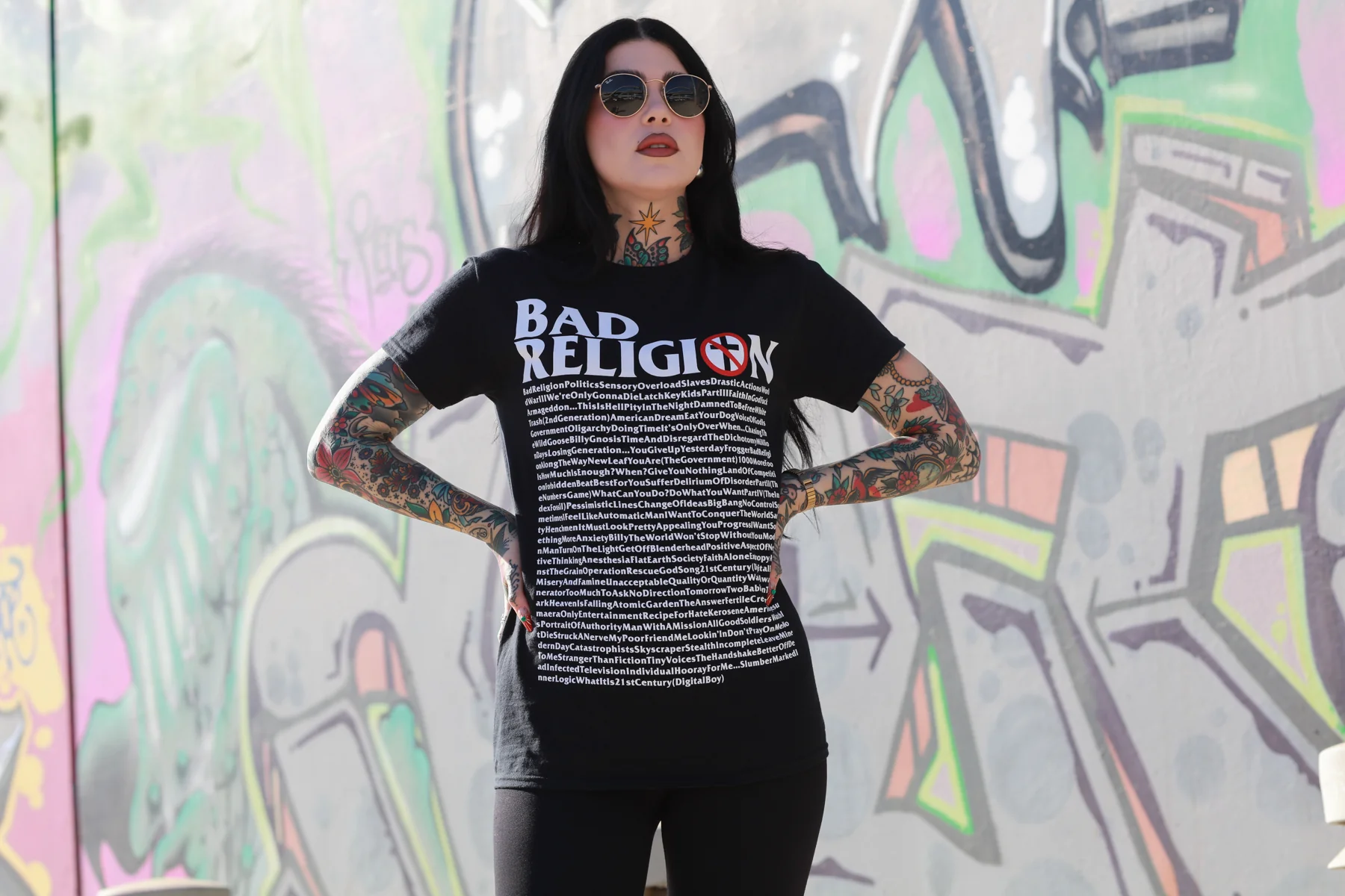 Every Song Ever T-Shirt (Black) - Image 5