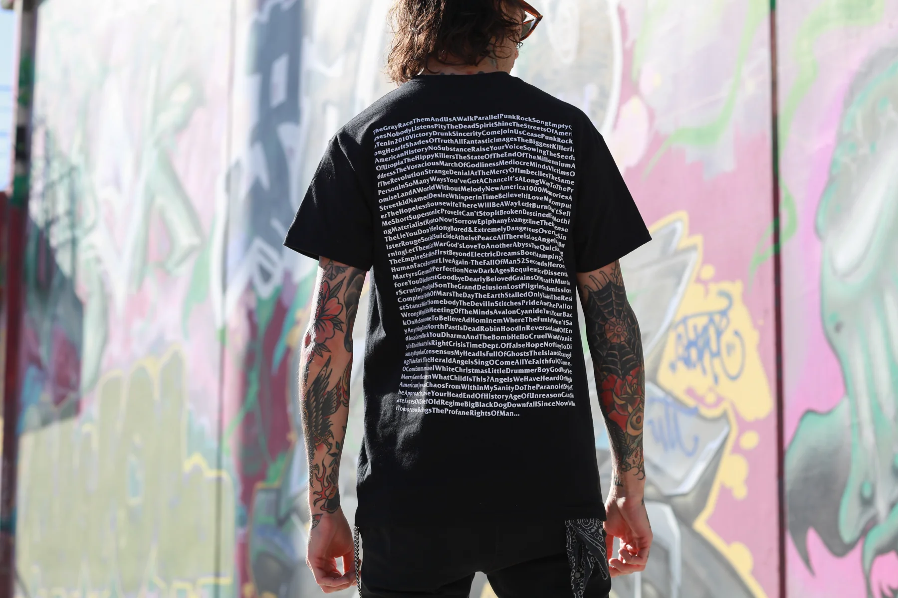 Every Song Ever T-Shirt (Black) - Image 6