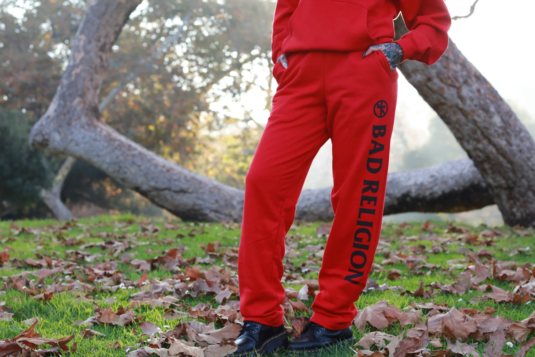 Logo Sweatpants (Red) - Image 2