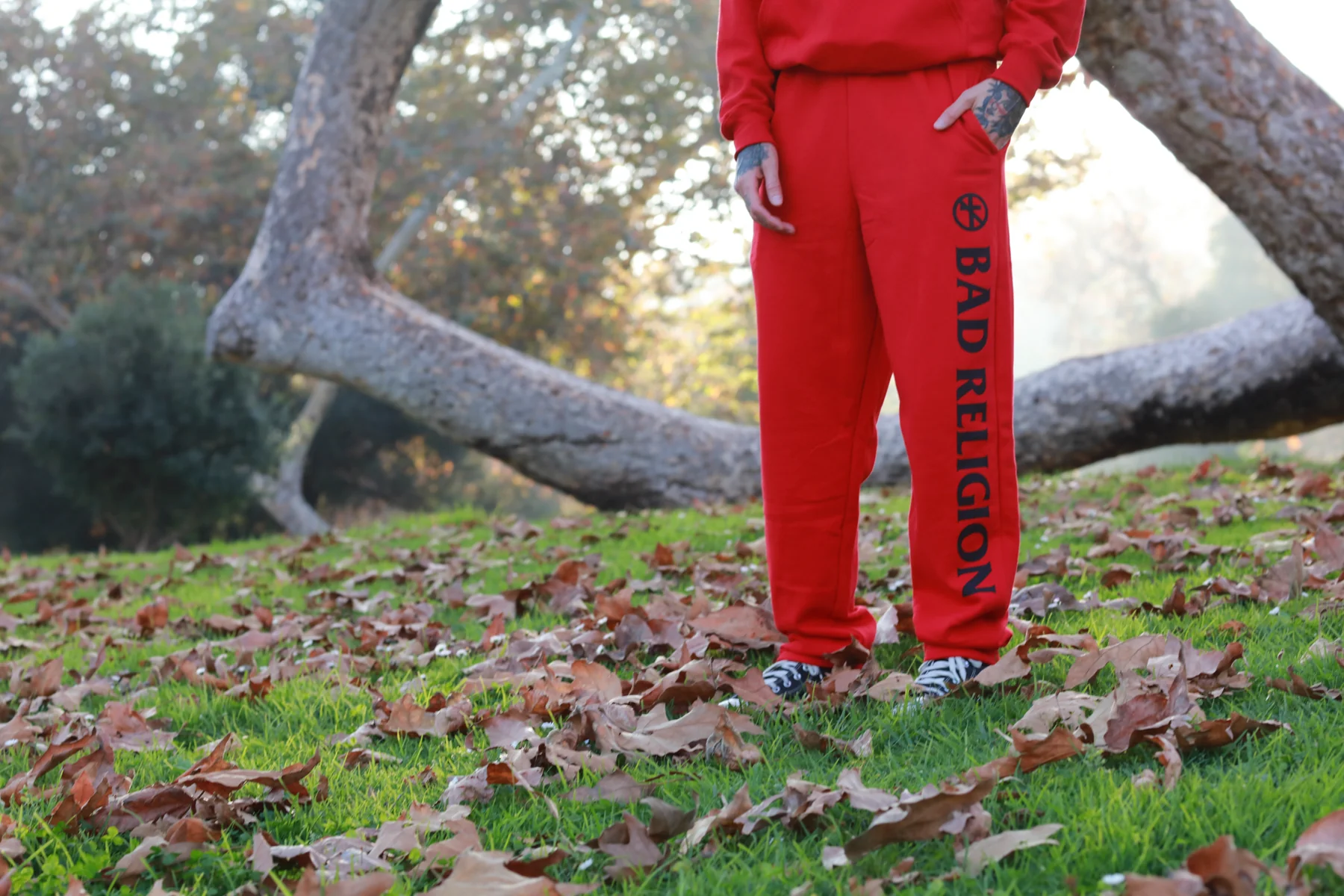 Logo Sweatpants (Red) - Image 3